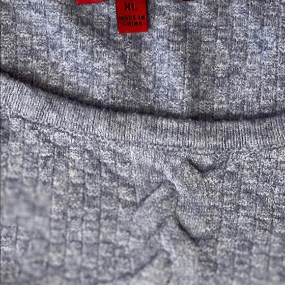 RED Women's X-Large Pullover Sweater Pastel Blue Long Sleeves Style #C631709019M - Picture 4 of 6